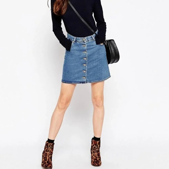 Asos denim skirt - Picture 1 of 8